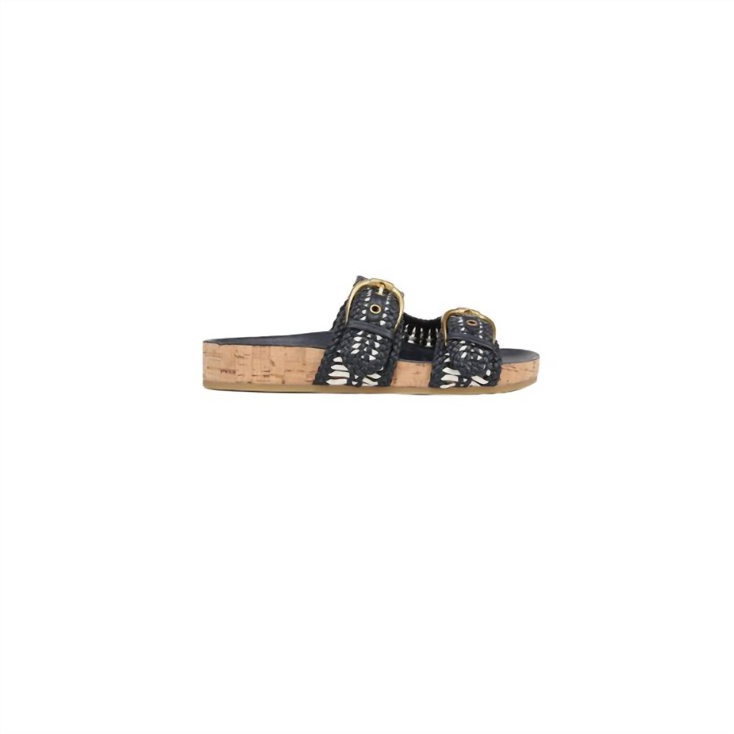 fb3eb6dc-c29d-48ff-8d3c-b529e2470fd3-upscale_15k-1500x1500-70 Veronica Beard - Prue Woven Leather Sandal - Image 1