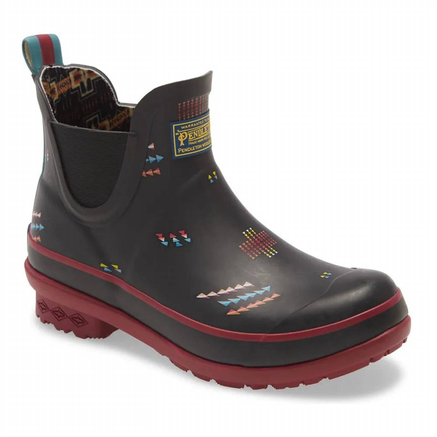 ffe04ef4-941d-49d4-b671-ba4d68c8424a-upscale_15k-1500x1500-70 Pendleton - Women's Geo Mix Short Rain Boot - Image 1