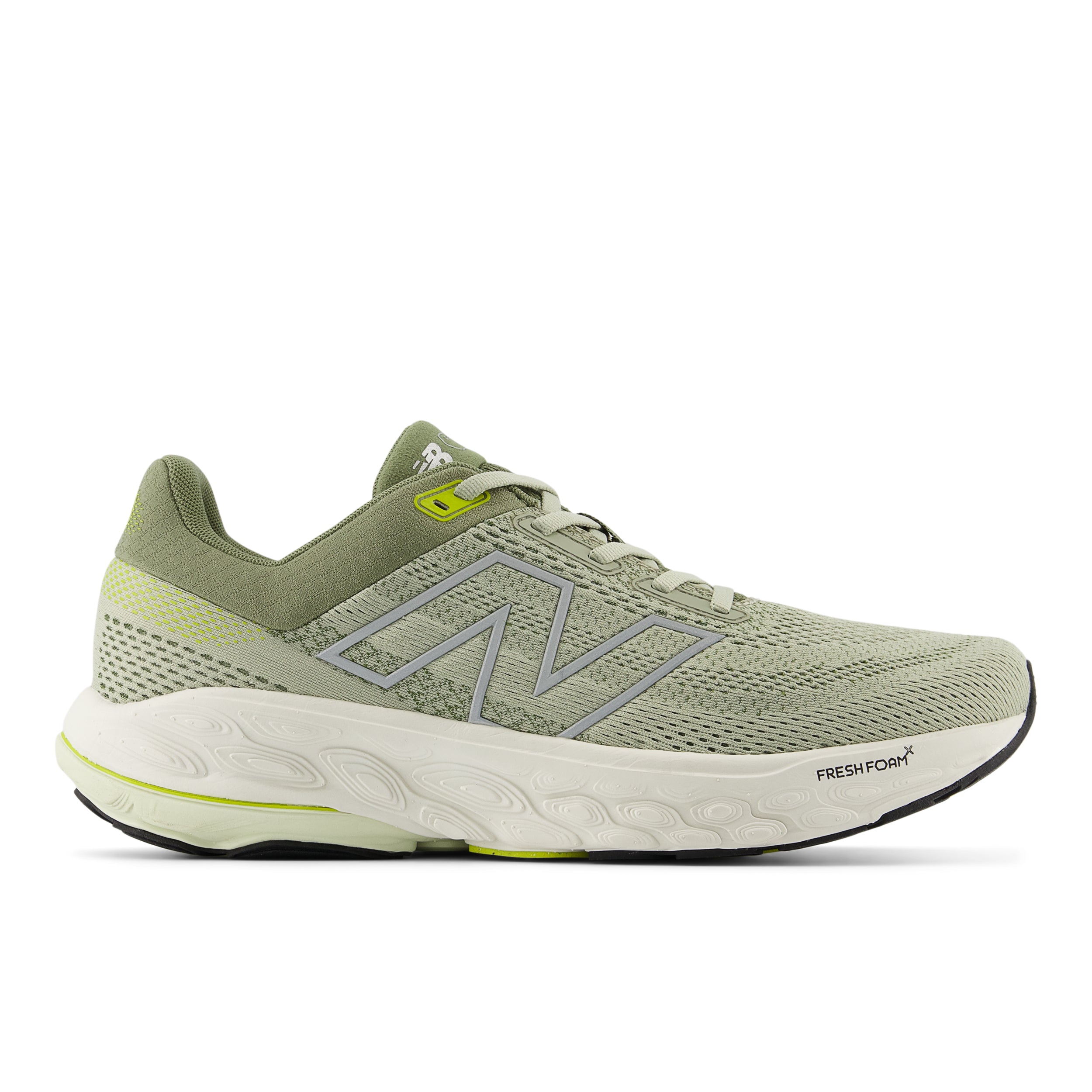 m860h14_2 Men's Fresh Foam X 860 v14 (H - Olivine/Silver Metallic/Dark Olivine) - Image 1