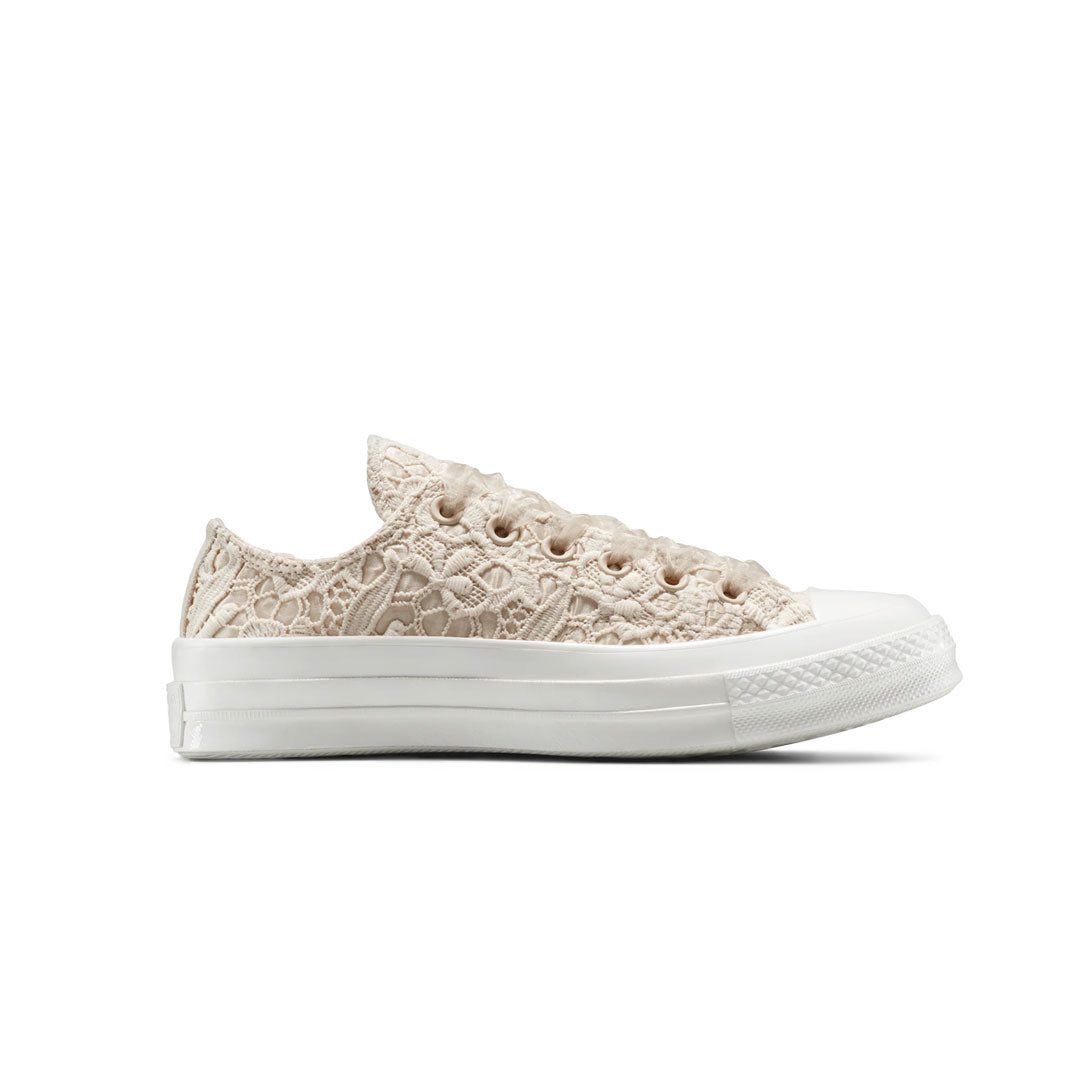 Converse-Unisex-Chuck-70-Crocheted-Satin-Low-Top-Shoes-_A15082C_01 Converse - Unisex Chuck 70 Crocheted Satin Low Top Shoes (A15082C) - Image 1