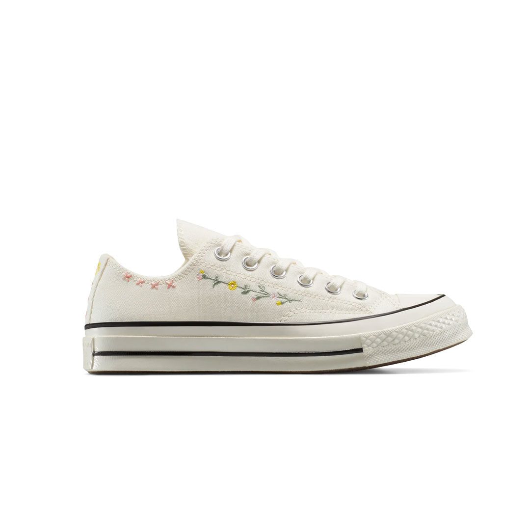 Converse-Unisex-Chuck-70-Embroidered-Flowers-Low-Top-Shoes-_A15084C_01 Converse - Unisex Chuck 70 Embroidered Flowers Low Top Shoes (A15084C) - Image 1