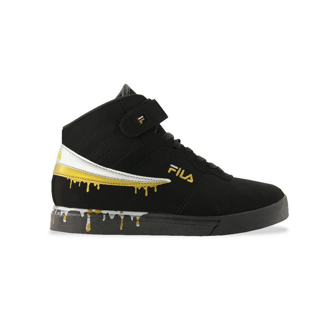 FILA-Kids_-_Preschool-_-Junior_-Vulc-13-Paint-Drip-shoes-_3FM01745-007__01 FILA - Kids' (Preschool & Junior) Vulc 13 Paint Drip Shoes (3FM01745 007) - Image 1