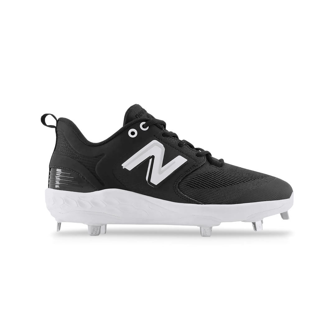 New-Balance-Men_s-Fresh-Foam-X-3000-V6-Metal-Baseball-Cleats-_L3000BK6-D__01 New Balance - Unisex Fresh Foam X 3000 V6 Metal Baseball Cleats (L3000BK6-D) - Image 1