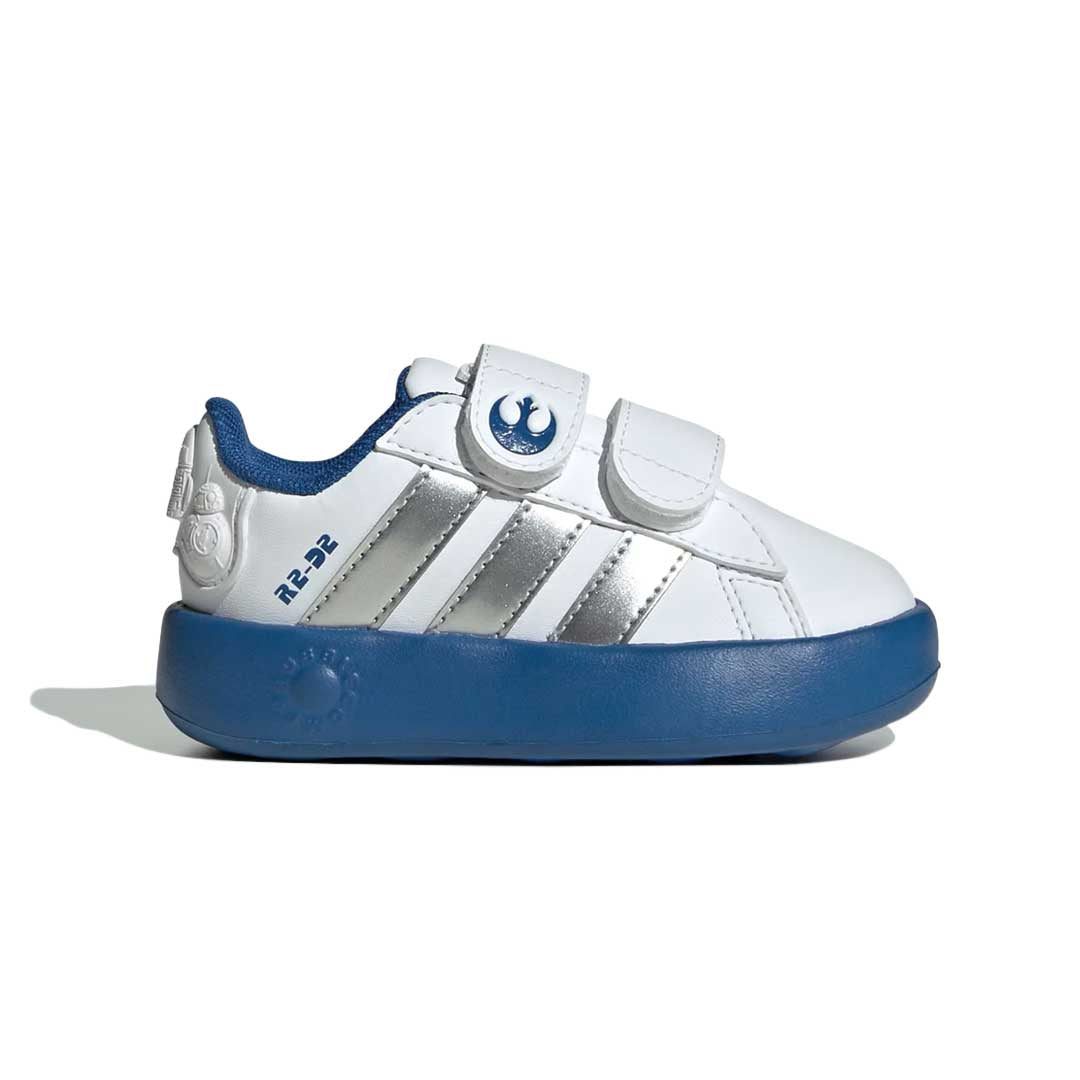 adidas-Kids_-_Infant_-Disney-Star-Wars-Droids-Grand-Court-Shoes-_IH1139_1 adidas - Kids' (Infant) Disney Star Wars Droids Grand Court Shoes (IH1139) - Image 1