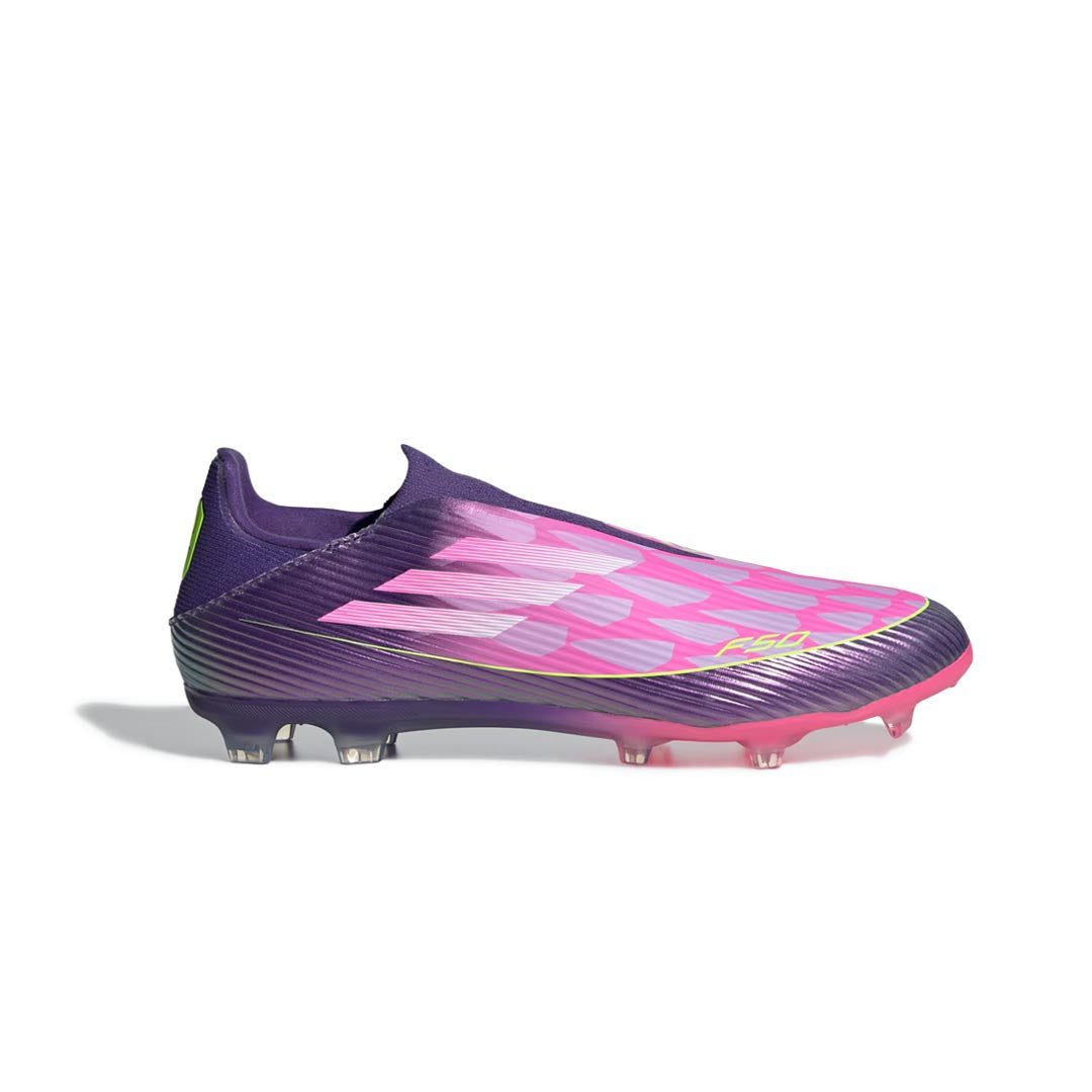 adidas-Unisex-F50-League-Laceless-Firm-Ground-Soccer-Cleats-_JQ9730_01 adidas - Unisex F50 League Laceless Firm Ground Soccer Cleats (JQ9730) - Image 1
