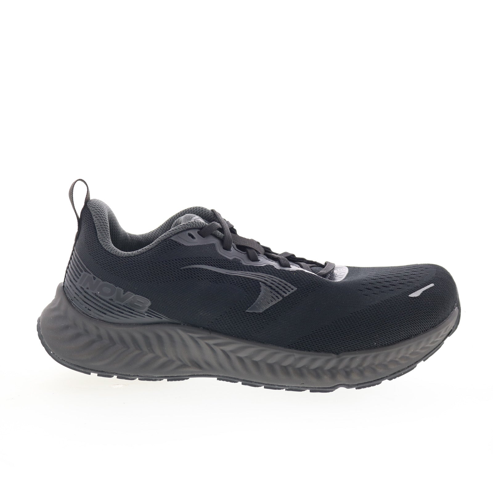 001281-bk_roadfly_black_01_d8df3d27-7365-4e3e-ae91-6b1c779caa31 Inov-8 RoadFly 001281-BK Mens Black Wide Canvas Athletic Running Shoes - Image 1