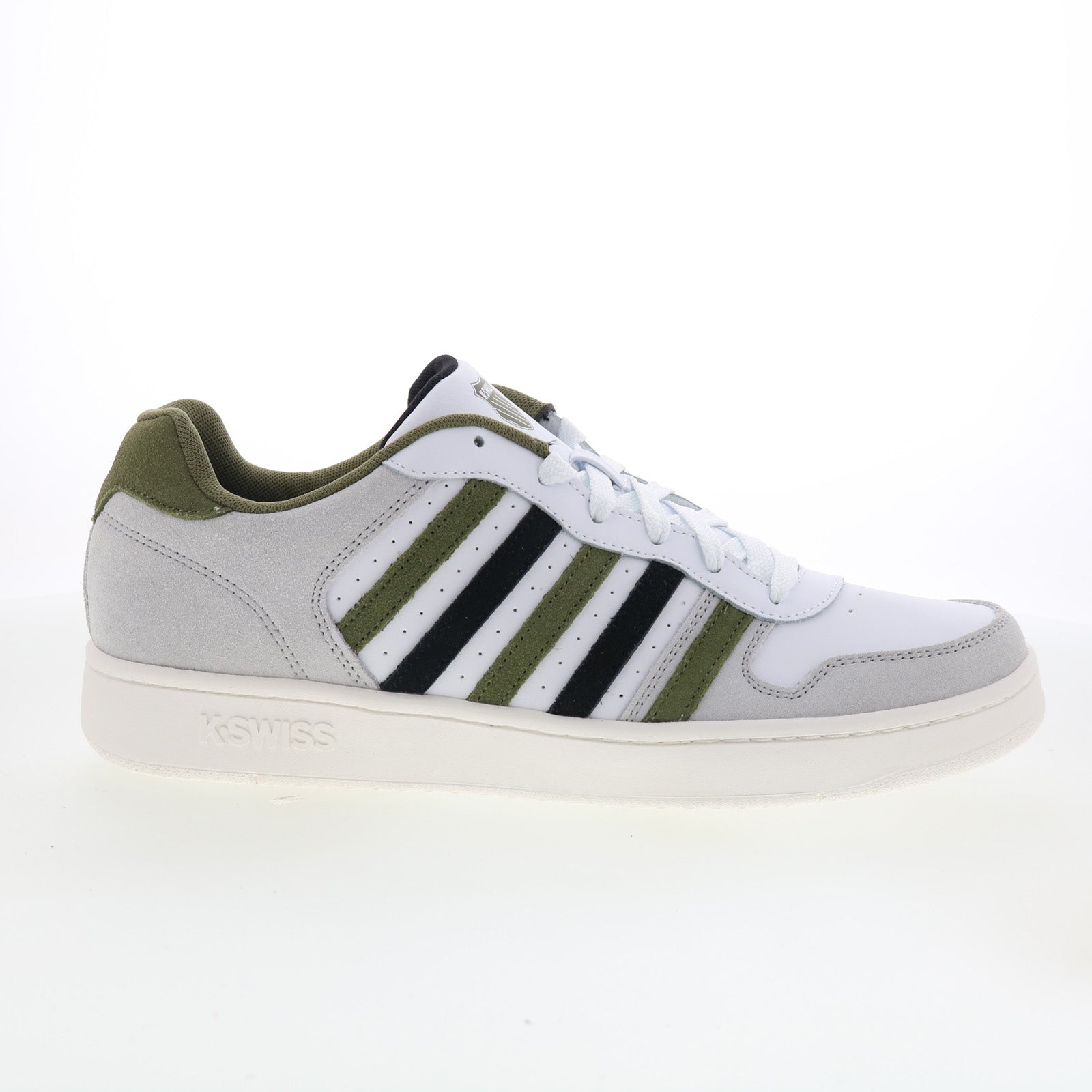 06931-150_court_palisades_white_mayfly_black_01_4d46a0ce-0ad1-4e9e-aa51-f15c79d1dfb6 K-Swiss Court Palisades 06931-150 Mens White Lifestyle Sneakers Shoes - Image 1