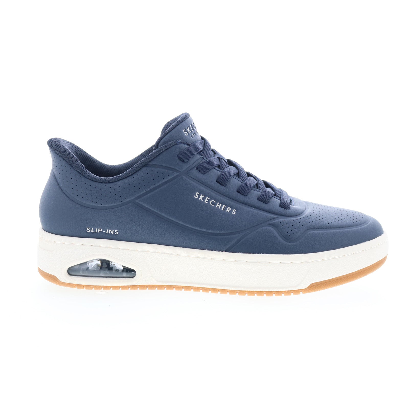 183156-dknv_uno_ctl_laying_low_dark_navy_01_79ee7dd5-bd2e-458e-9add-c62bf9df603d Skechers Slip-ins: UNO CTL - Laying Low Mens Blue Lifestyle Sneakers Shoes - Image 1