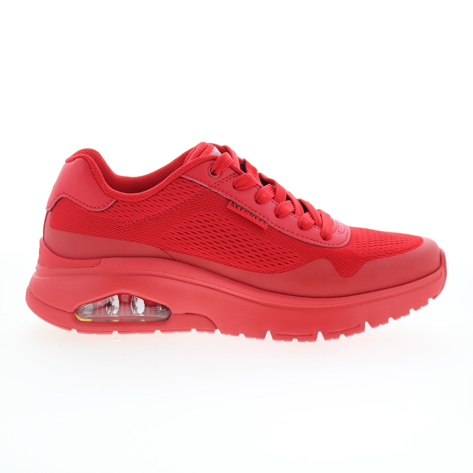 183310-red_uno_flex_spring_on_air_red_01_ae1b9448-a47d-4e31-8d8a-08cd0218f12d Skechers Slip-ins: UNO Flex - EZ Air Slip-ins Mens Red Sneakers Shoes - Image 1