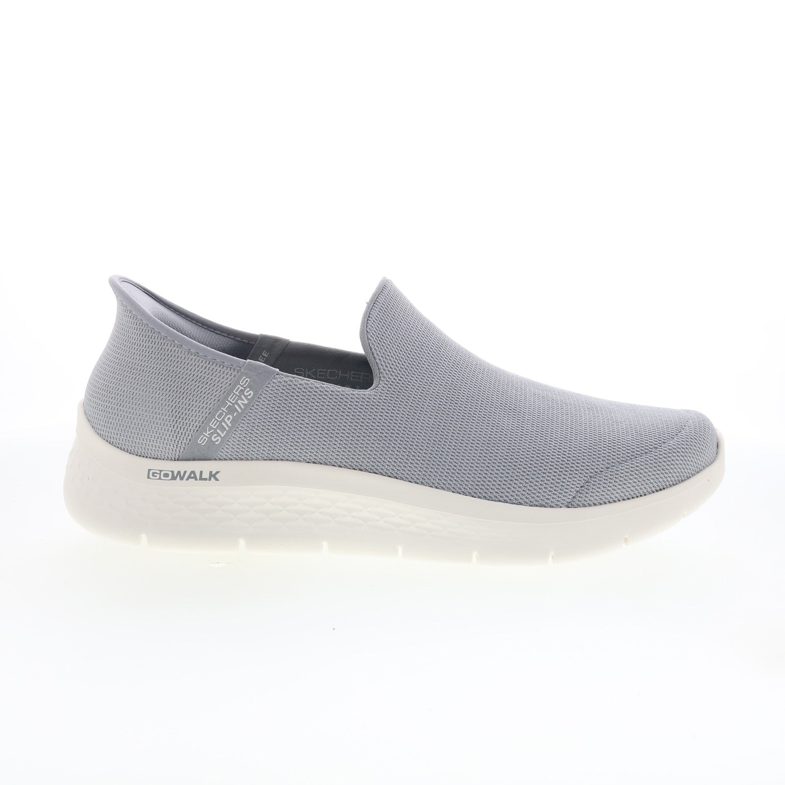 216335-gry_go_walk_flex_louis_gray_01_13cc7770-2f6a-4c59-b9cf-34993c06448c Skechers Slip-Ins Go Walk Flex Louis Mens Gray Lifestyle Sneakers Shoes - Image 1