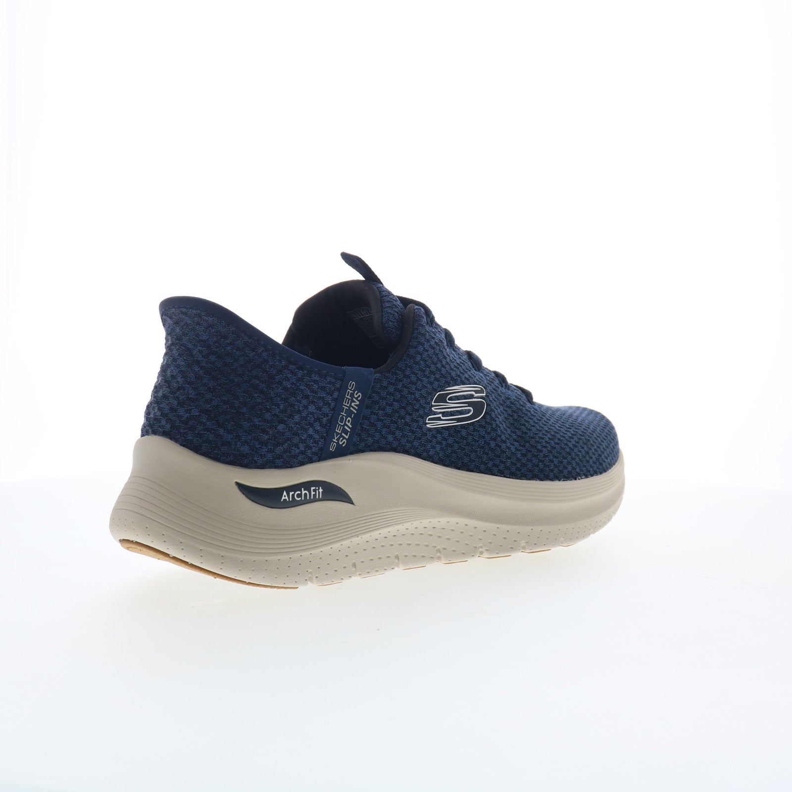 Skechers Arch Fit 2.0 - Look Ahead Mens Blue Lifestyle Sneakers Shoes - Image 8