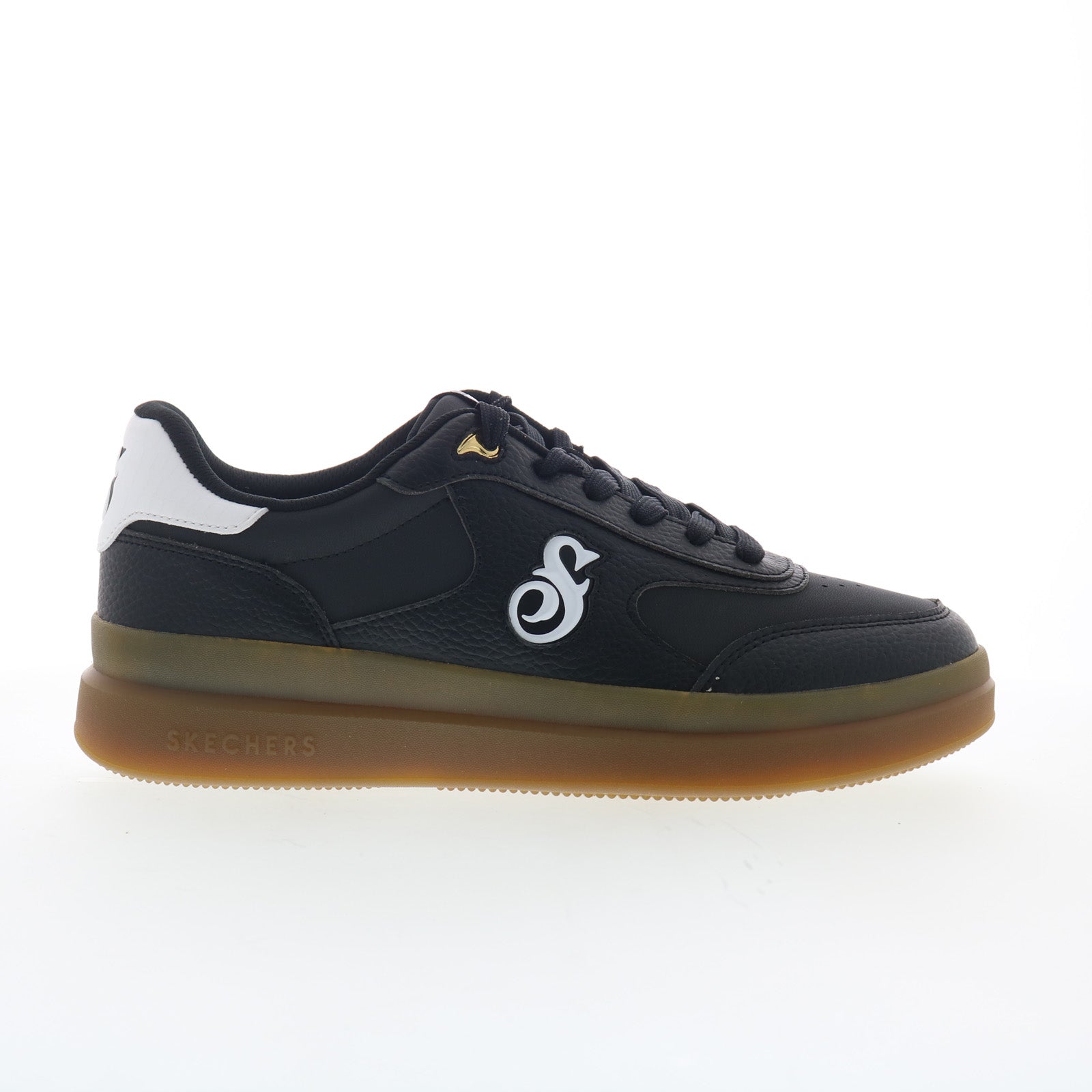 251200-bkw_snoop_dogg_courtside_cali_dudez_black_white_01_434cf215-8d29-4e60-861f-6b38cb8b6c10 Skechers Snoop Dogg: Courtside - Cali Dudez Mens Black Sneakers Shoes - Image 1