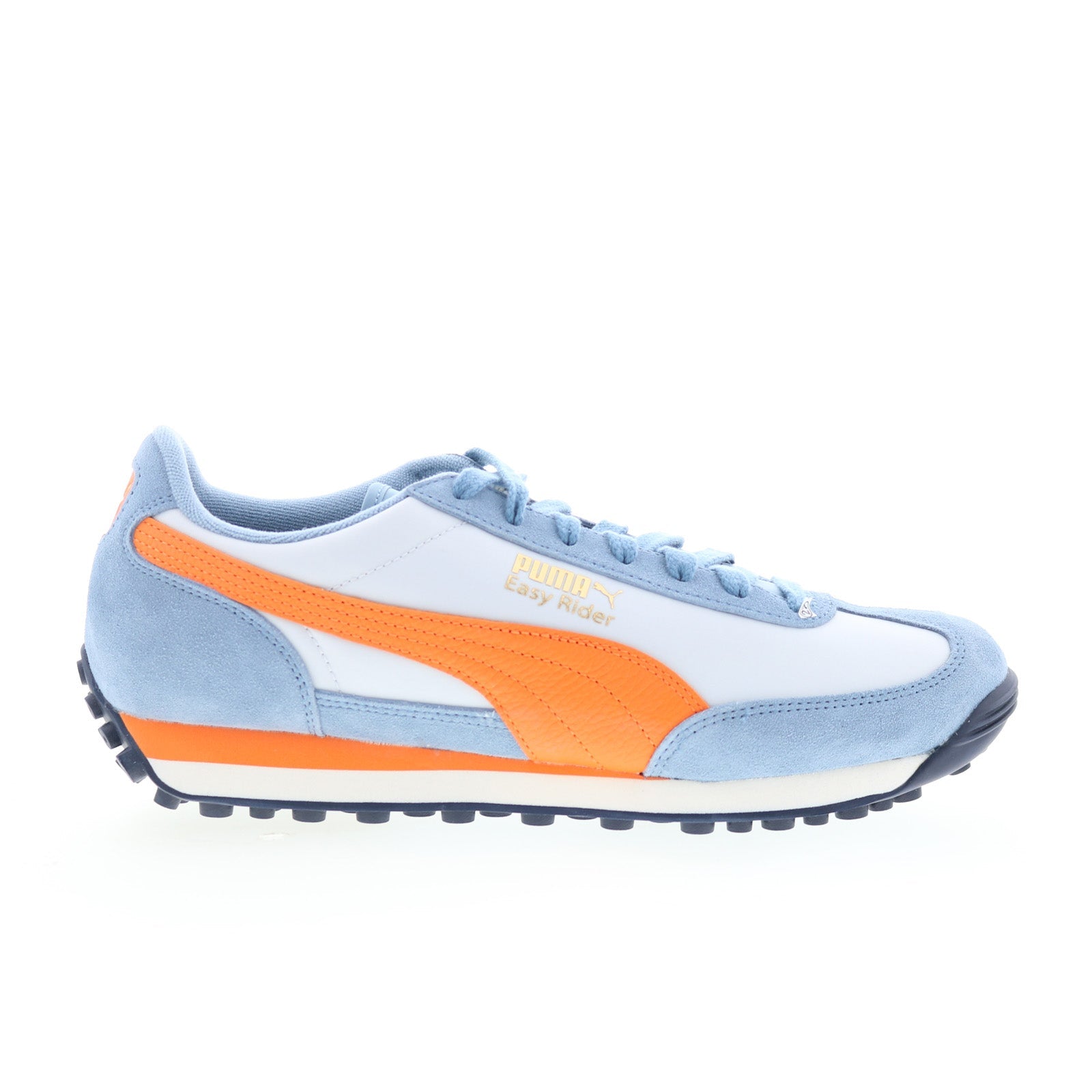 Puma Easy Rider Vintage 39902835 Mens Blue Suede Lifestyle Sneakers Shoes - Image 1