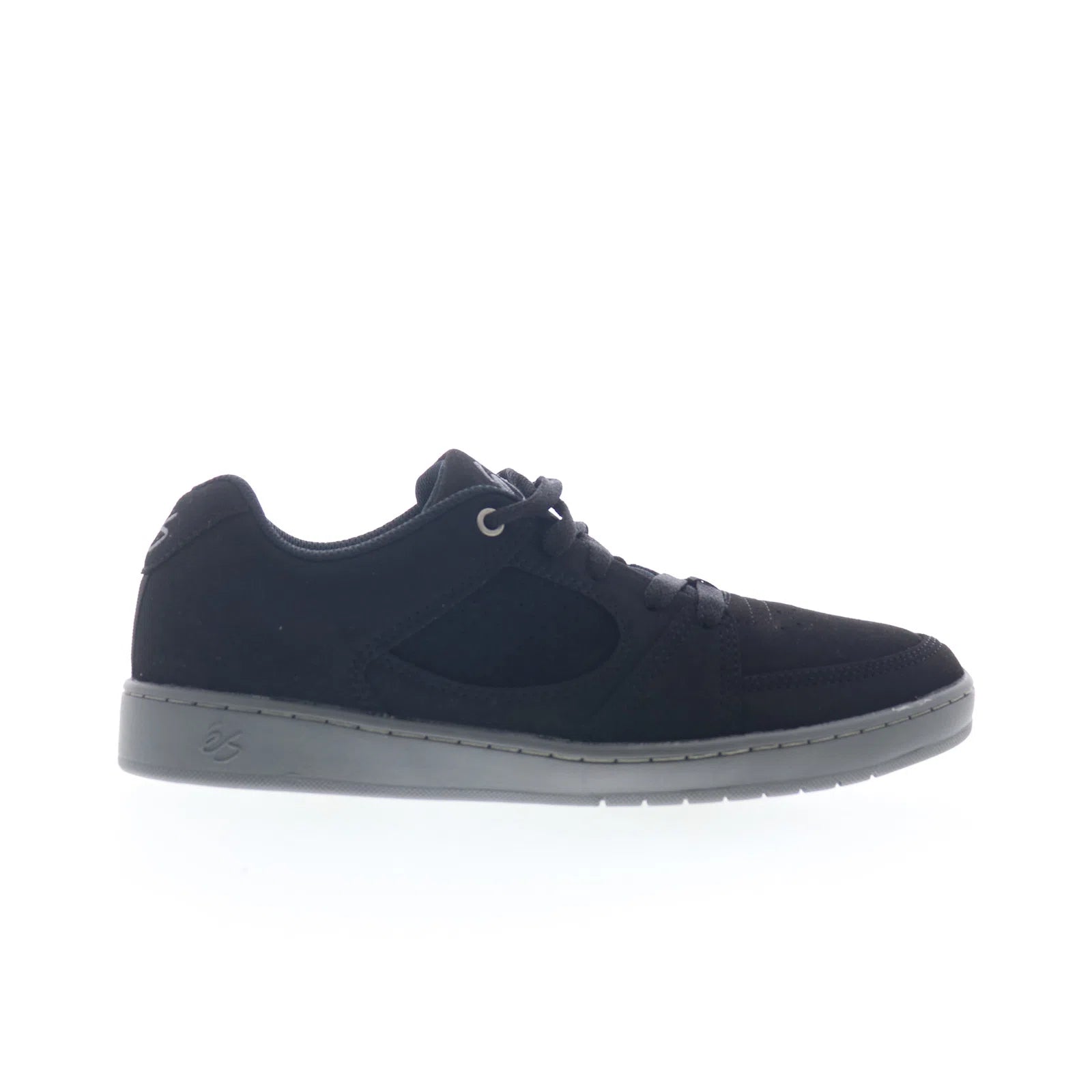 5101000144540_accel_slim_black_black_grey_01 ES Accel Slim 5101000144540 Mens Black Skate Inspired Sneakers Shoes - Image 1