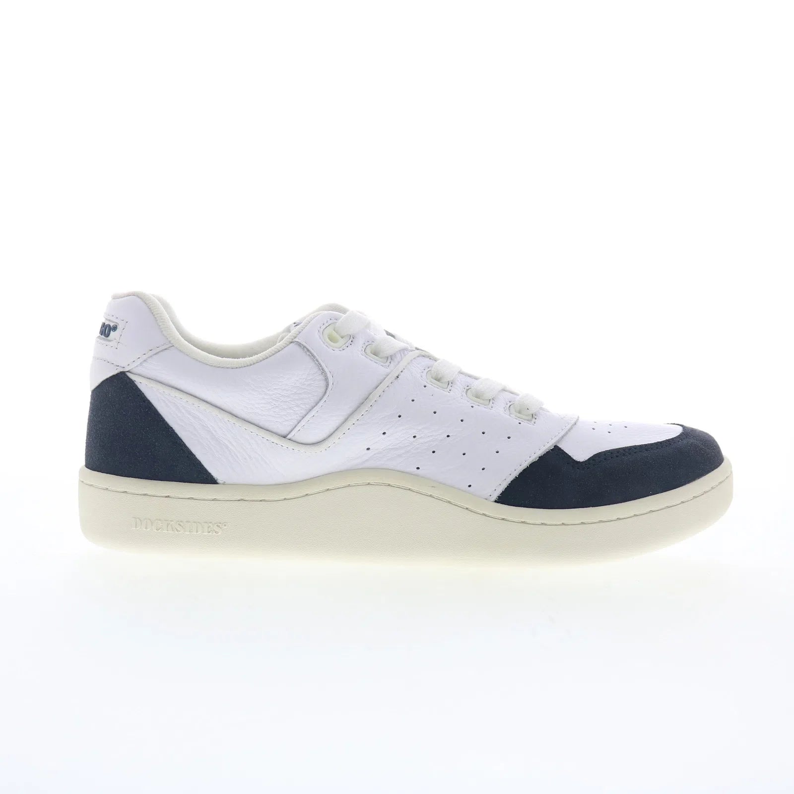 77131bw-aeb_hurricane_white_blue_universe_01_e7ecb0d2-3371-42f4-9792-62328c149ec2 Sebago Hurricane 77131BW-AEB Mens White Leather Lifestyle Sneakers Shoes - Image 1