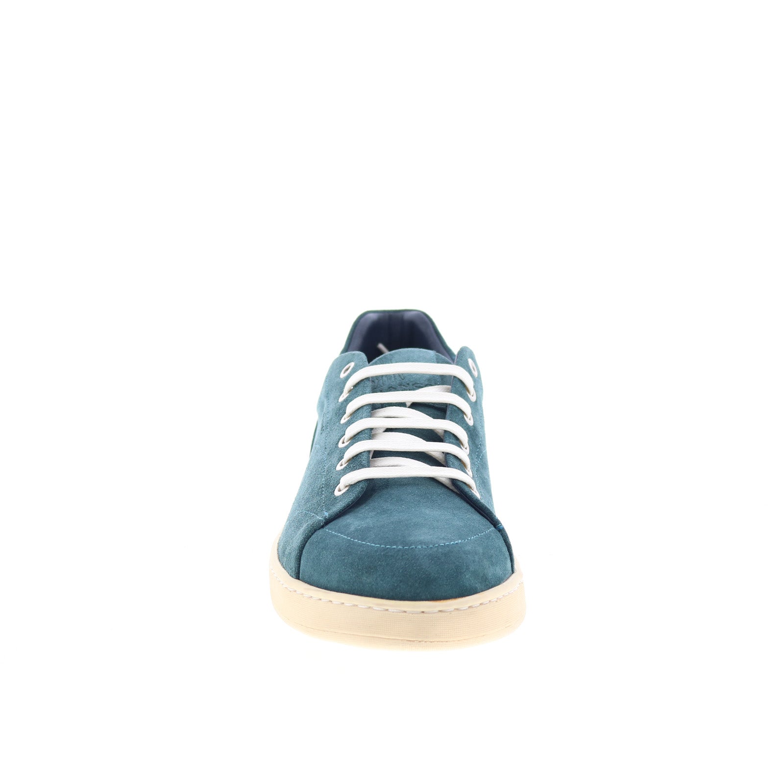 Di Bianco Imola Mens Blue Suede Lace Up Lifestyle Sneakers Shoes - Image 3