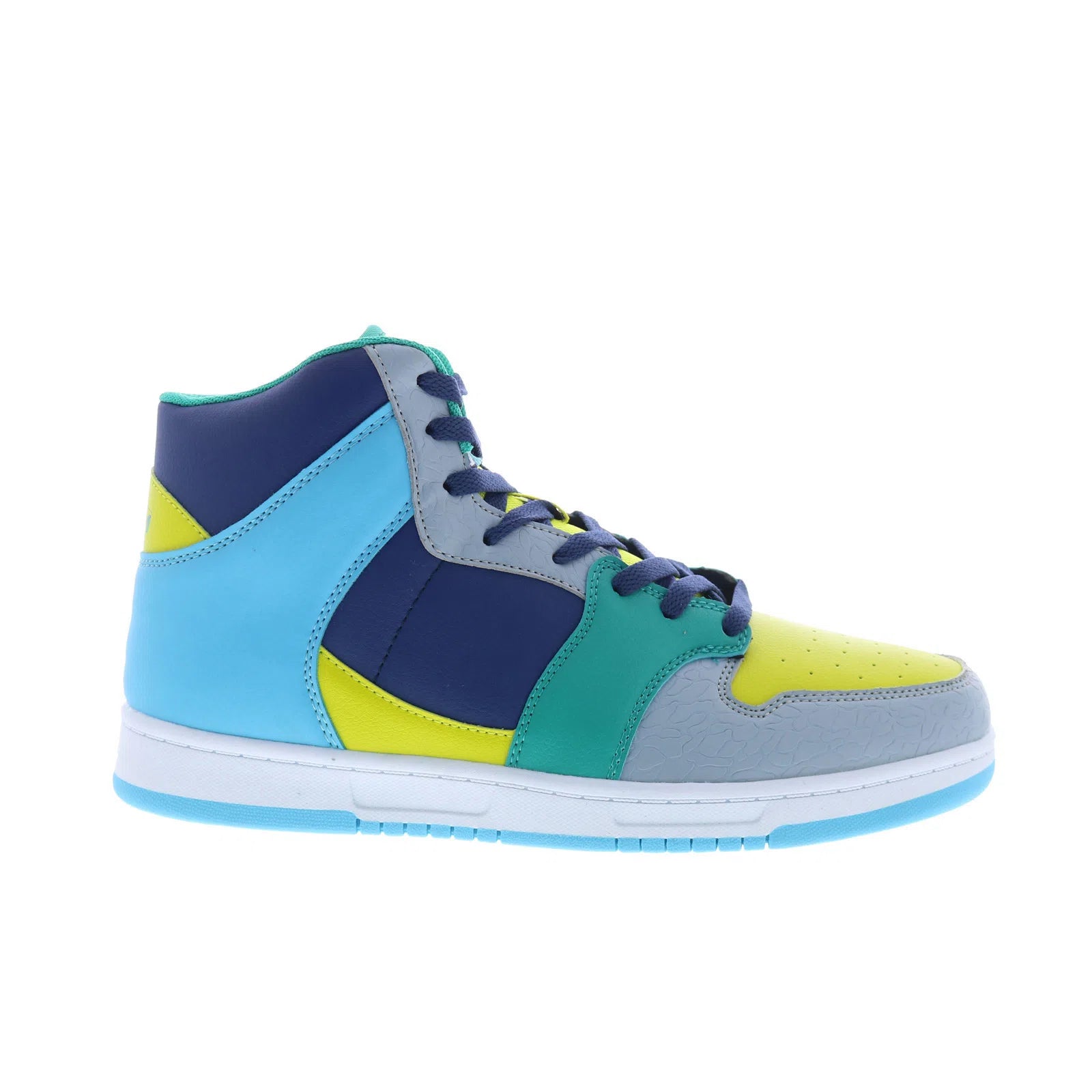 ad90206msdm_pearl_blue_estate_blue_blue_atoll_reshoot_01 And1 Slam Mid TPR AD90206MSDM Mens Yellow Athletic Basketball Shoes - Image 1