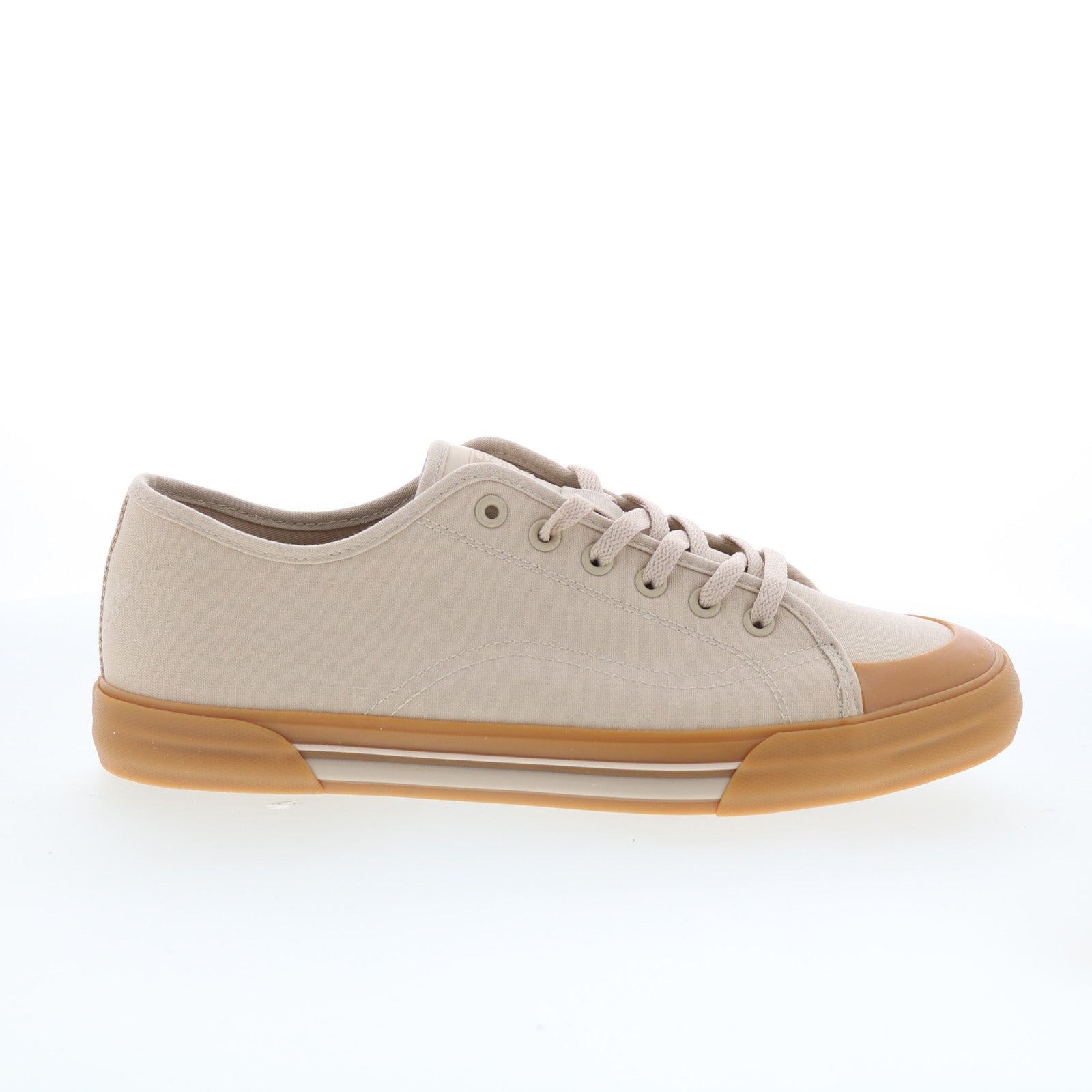 bsmbelft-2526_belfast_light_beige_gum_doeskin_01_470141fb-74eb-49eb-8488-77e39bf50fd4 Ben Sherman Belfast BSMBELFT-2526 Mens Beige Lifestyle Sneakers Shoes - Image 1