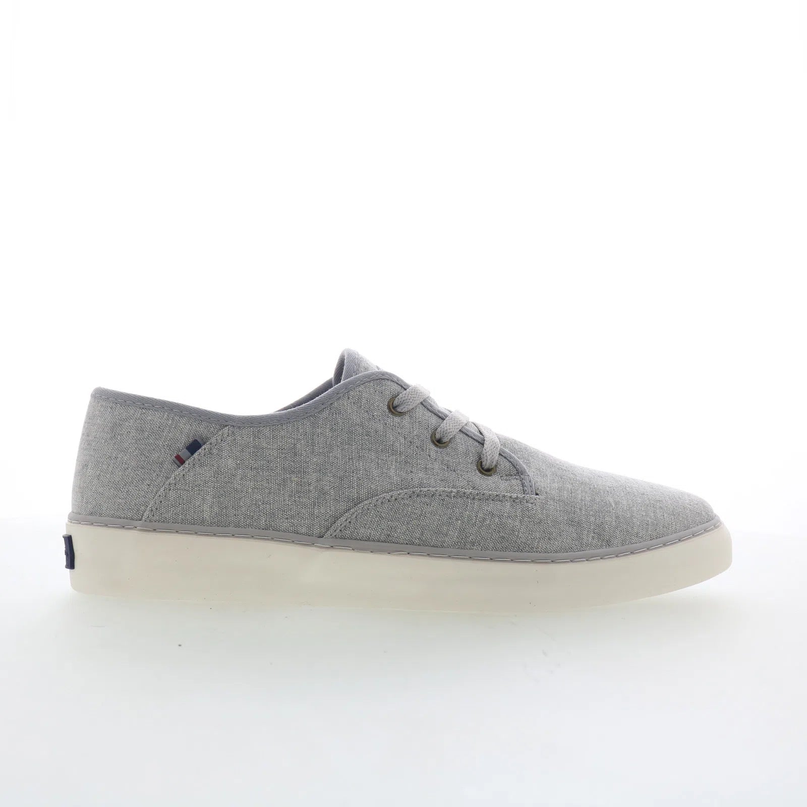 camden_bsmcamchc-0734_grey_whisper_white_01 Ben Sherman Camden BSMCAMCHC-0734 Mens Gray Canvas Lifestyle Sneakers Shoes - Image 1