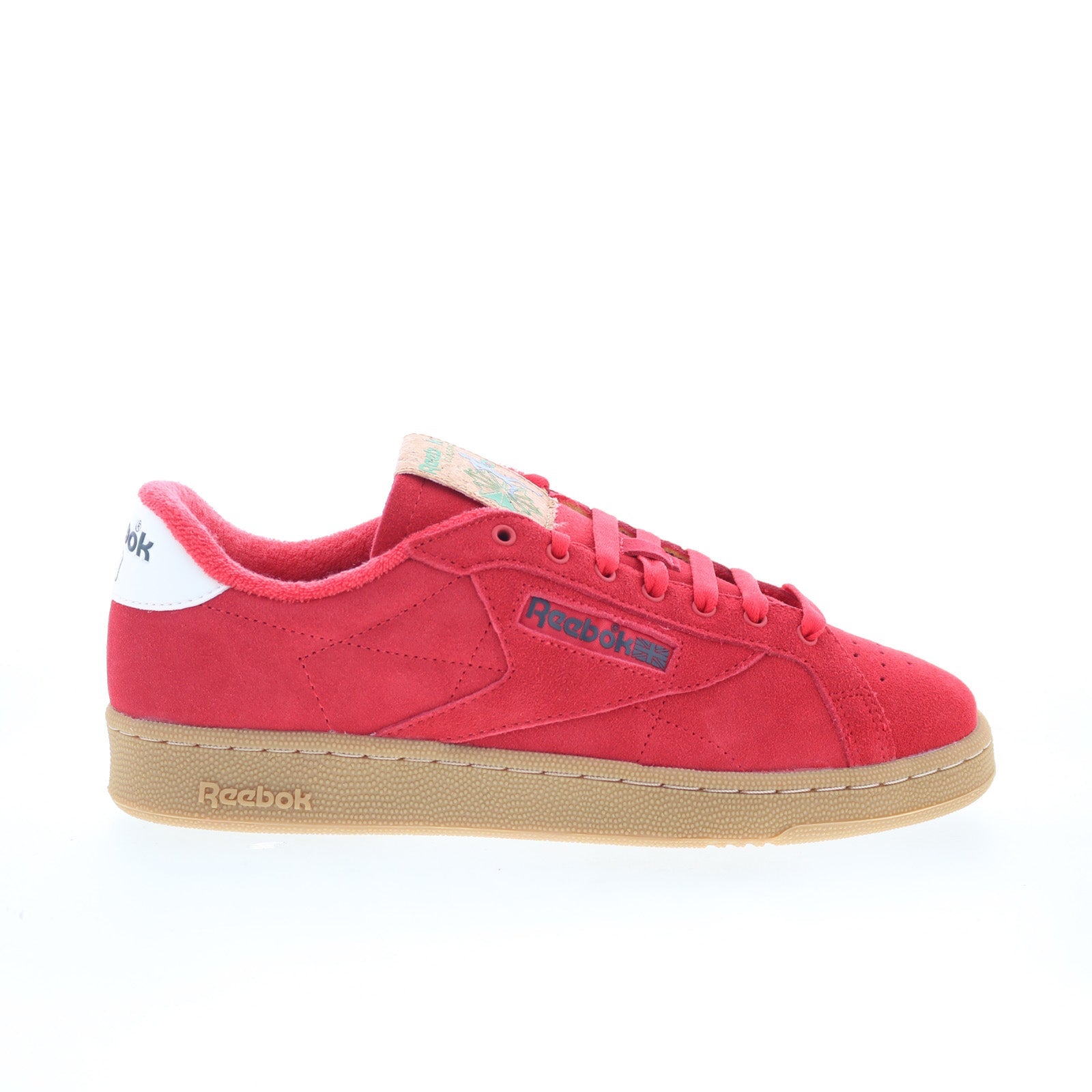 gv6954_club_c_grounds_vecred_glegrn_rbkg04-img4_01_8ccc2a1e-d0eb-41db-a964-d8c12d446c3f Reebok Club C Ground Mens Red Suede Lifestyle Sneakers Shoes - Image 1