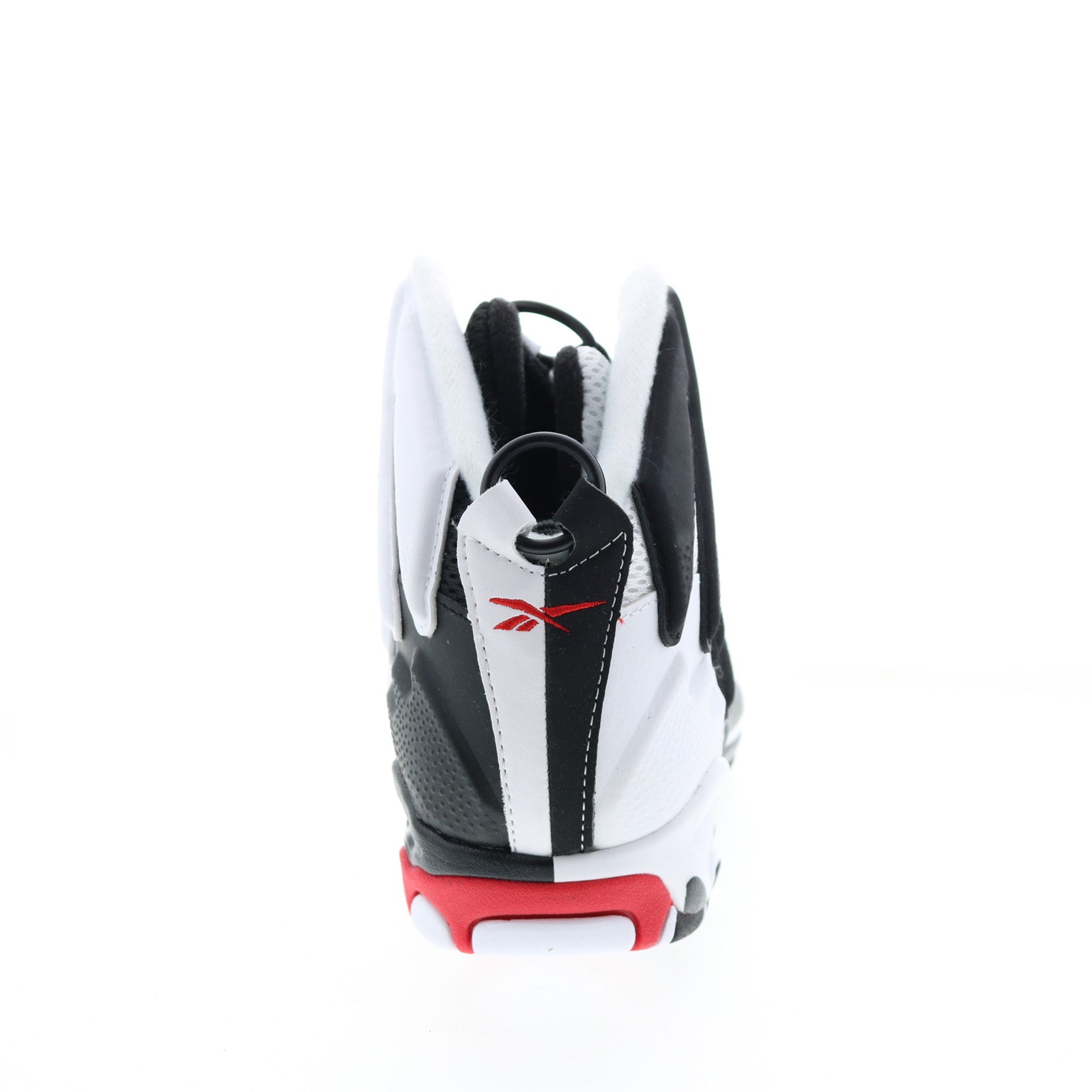 Reebok The Blast Mens Black Leather Lace Up Athletic Basketball Shoes - Image 7