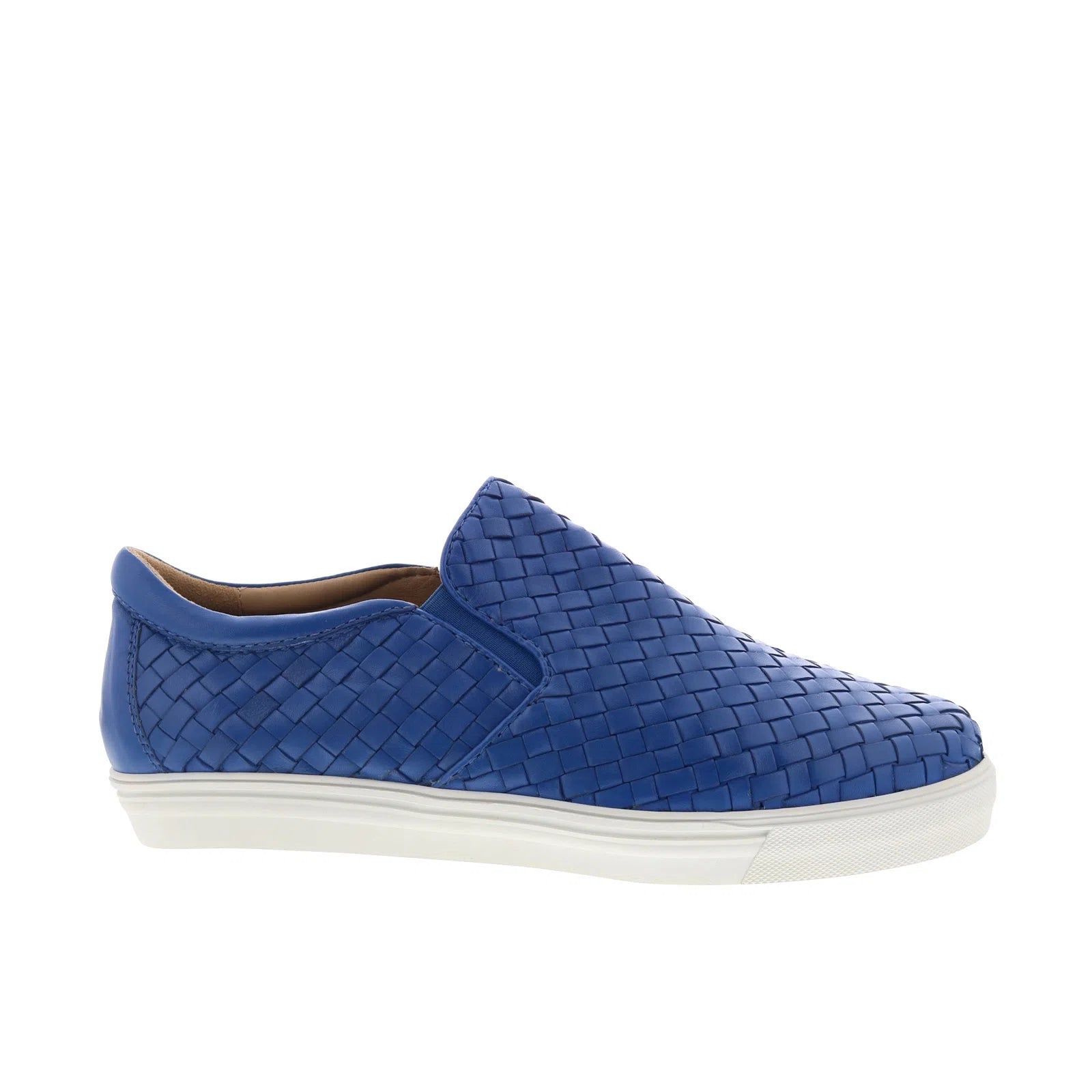 james-13_sapphire_true_glove_reshoot_01 Robert Zur James True Glove Mens Blue Leather Slip On Lifestyle Sneakers Shoes - Image 1