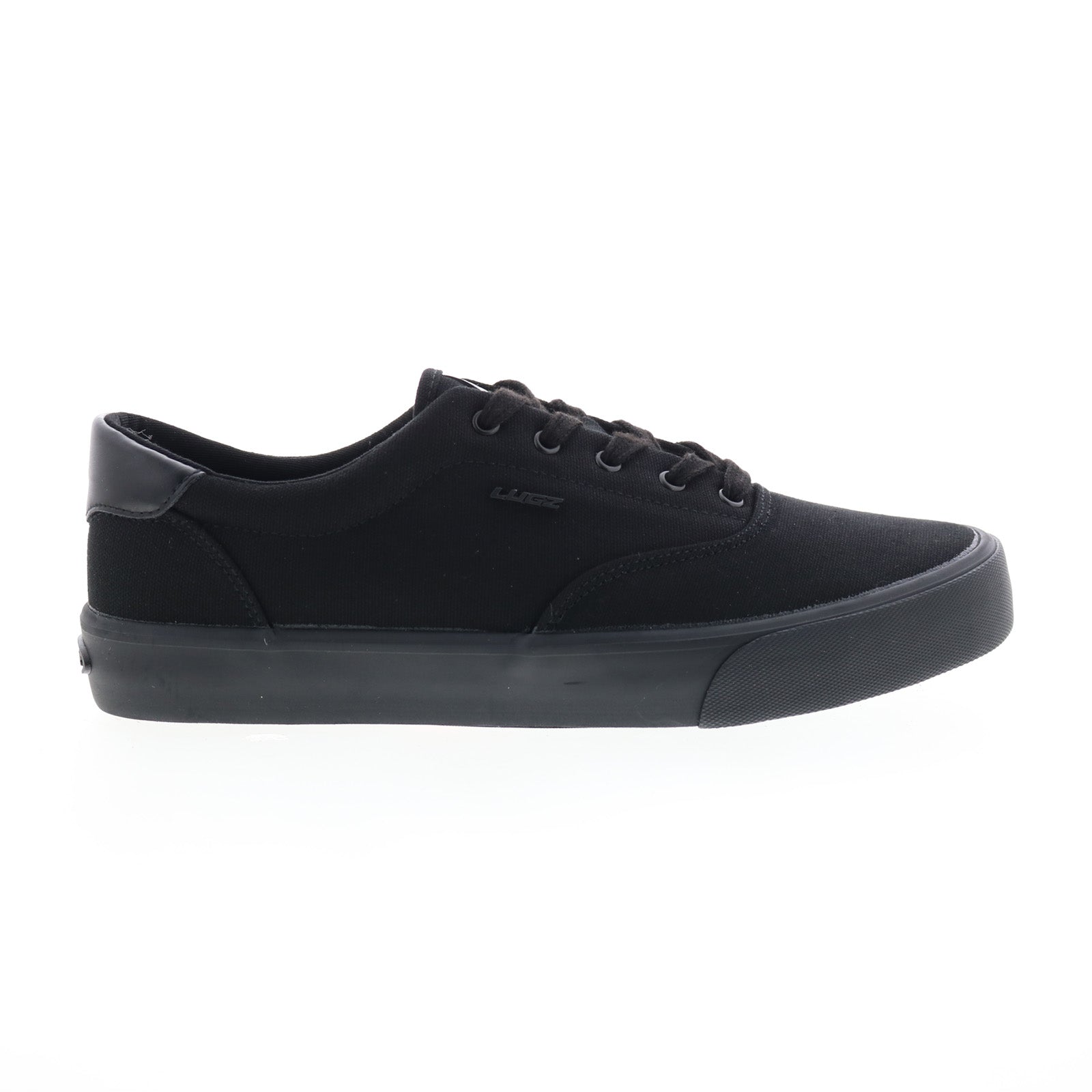mflipc-001_flip_black-img4_01_bb6c7b47-0ce8-4656-95b2-aa646227a82d Lugz Flip MFLIPC-001 Mens Black Canvas Lace Up Lifestyle Sneakers Shoes - Image 1