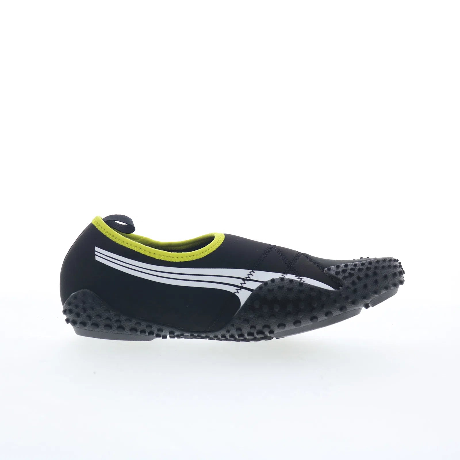 mostro_flex_40173401_puma_black_01 Puma Mostro Flex 40173401 Mens Black Canvas Lifestyle Sneakers Shoes - Image 1