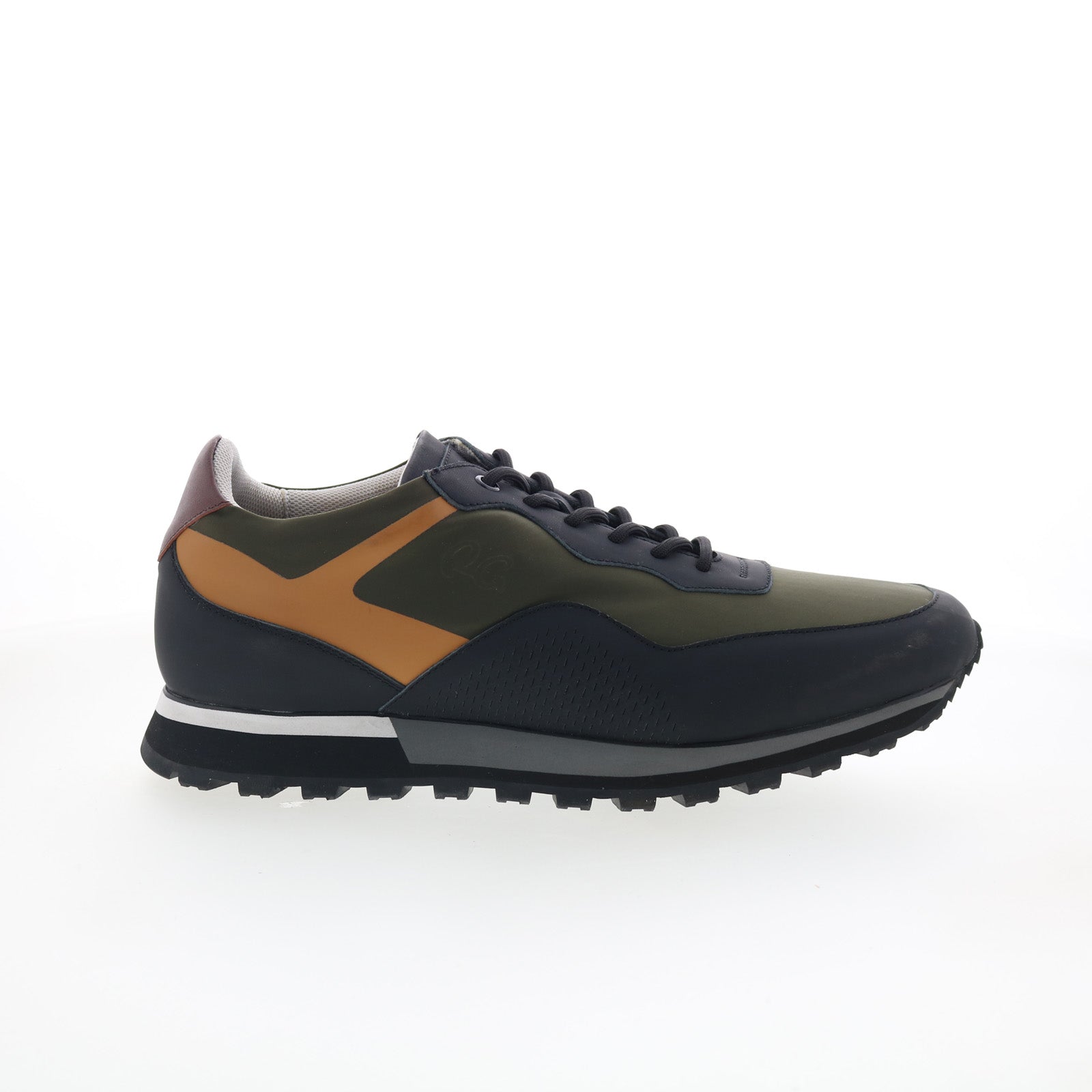 rg5662l_swizzle_olive-img4_01_d5d71cf7-fecc-4636-b12a-6f1cfcf8a08e Robert Graham Swizzle RG5662L Mens Green Leather Lifestyle Sneakers Shoes - Image 1