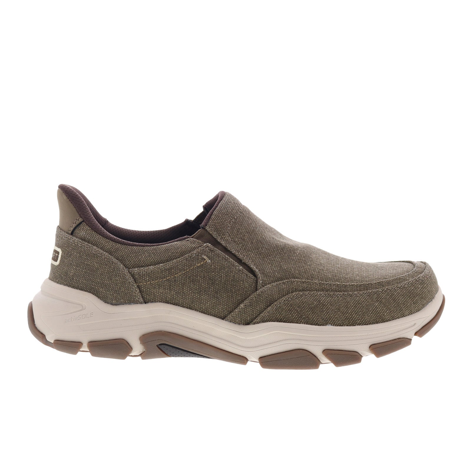 rmreece2_light_brown_reshoot_01 Rockport Reece 2 RMREECE2 Mens Brown Extra Wide Lifestyle Sneakers Shoes - Image 1