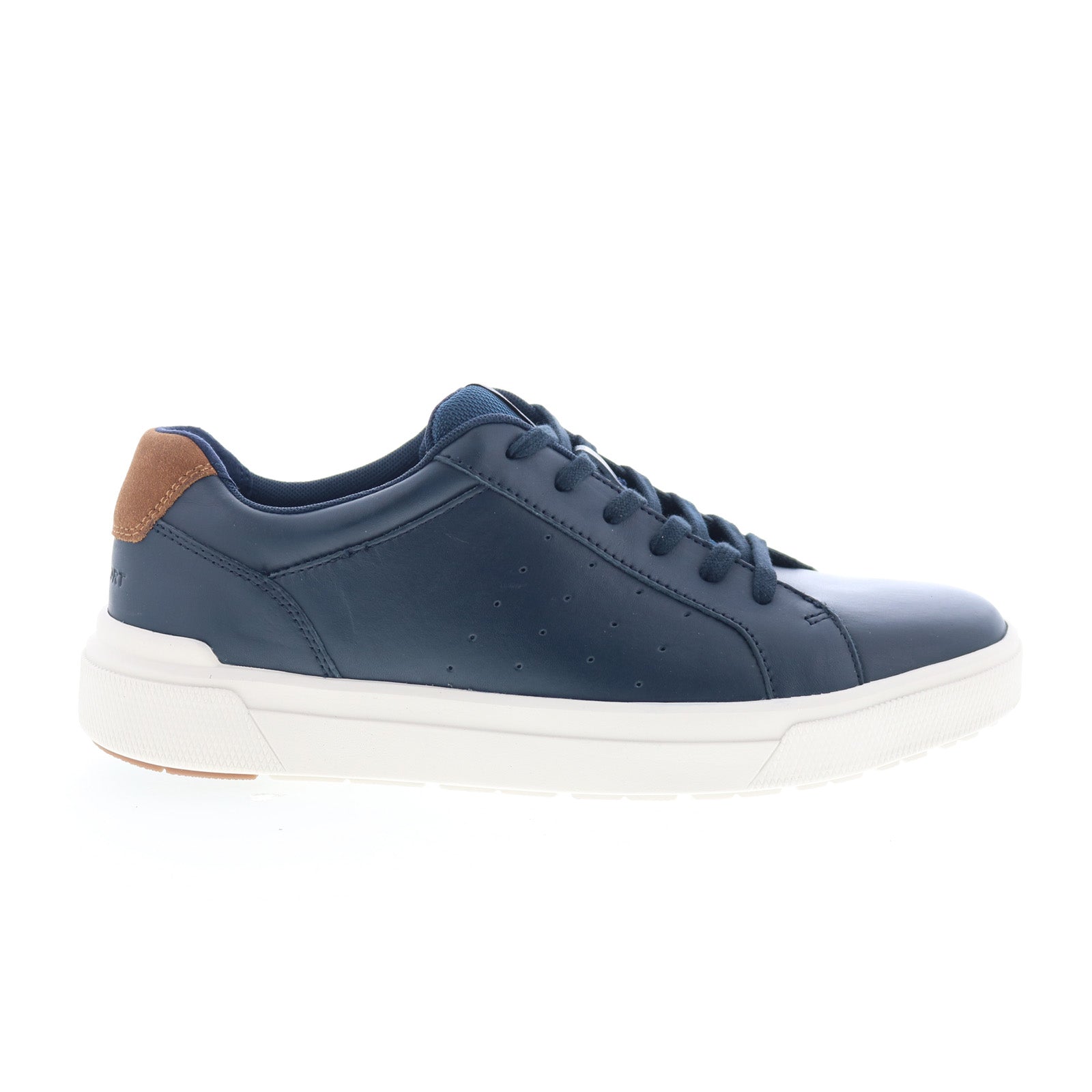 rmtmtarquin_dark_blue_01_79c3b800-b13e-4b74-87be-4b67afae7c4f Rockport Total Motion Tarquin RMTMTARQUIN Mens Blue Lifestyle Sneakers Shoes - Image 1