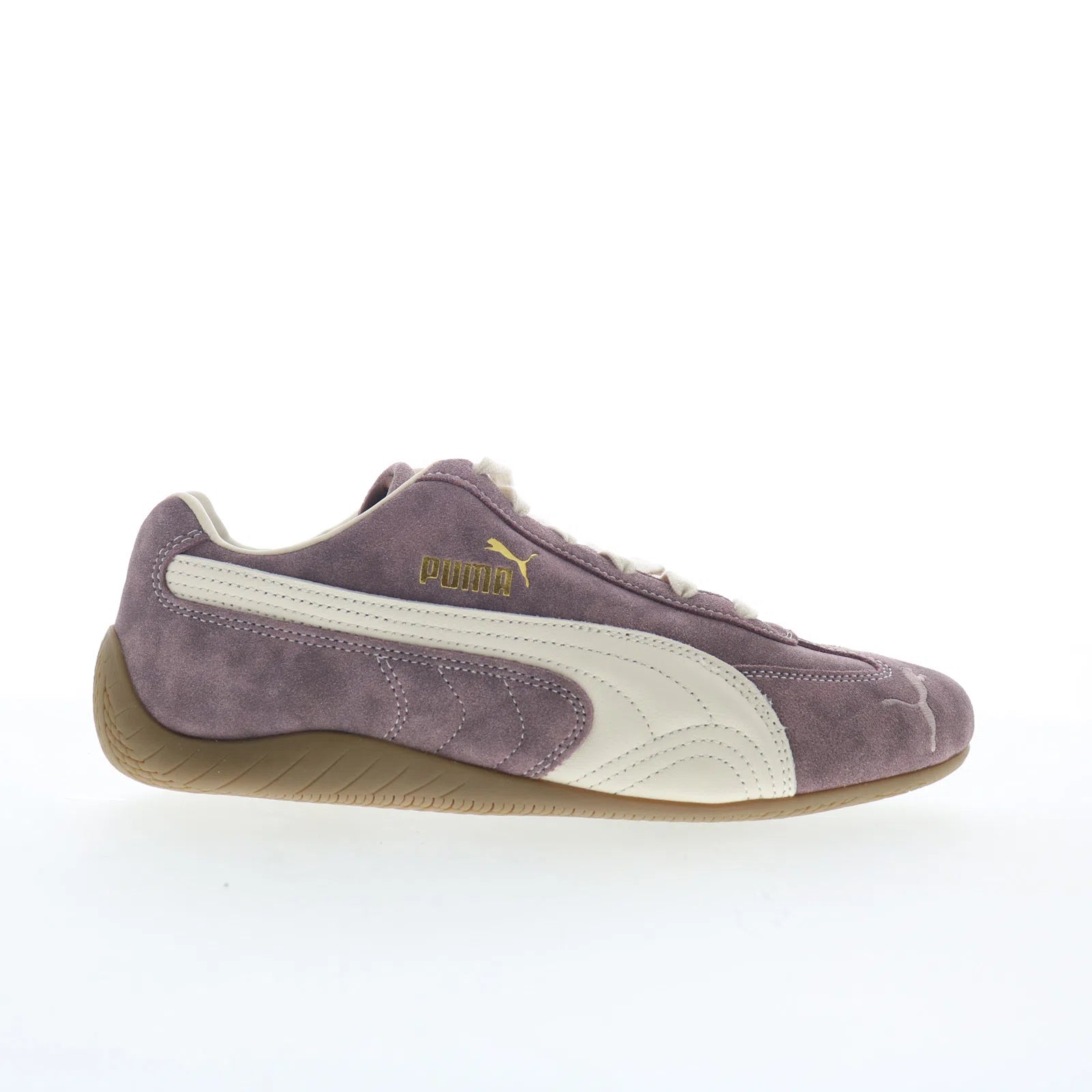 speedcat_faded_40368805_chocolate_brown_sandstone_01 Puma Speedcat Faded 40368805 Mens Purple Suede Lace Up Lifestyle Sneakers Shoes - Image 1